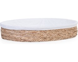 Childhome - Verzorgingsmand incl. Matras - Zeegras - 70x50 cm - Verzorgingskussen