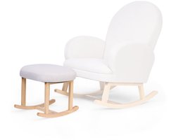 Childhome Voetensteun voor Schommelstoel – Linnen – Beige – Comfort & Stijlvolle Afwerking