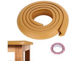 Children Baby Safety Rubber Bumper Strip, 2M Protectors Table Edge Safe Corner Protection Anti-Collision Bar Protector for Different Size Furniture, Suitable for Home, Nursery