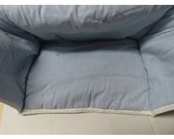 Childwood - Kinderstoelbekleding - Stoelverkleiner - Streepje blauw
