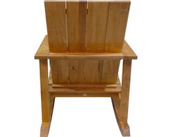 Chill Dept - Adirondack rocking Frame teak wood Knock-Down