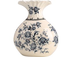 Chinese blauw-witte ijsgebarsten keramische vaas/creatieve woninginrichting/decoratie/vakantiecadeaus 22*11*26.5CM