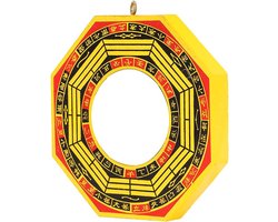 Chinese Feng Shui Spiegel Convex Lucky - Chinese Feng Shui Convex/Concave Spiegel voor Woonkamer Thuis Villa Kantoor - 4 inch concave_spiegel .