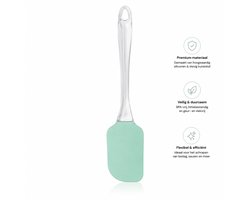 Chipa - Siliconen Pannenlikker – Flexibele Spatel – BPA-vrij – Hittebestendig – Keukenspatel voor Beslag, Sauzen en Bakken – Mintgroen - Keukenaccessoires - Bakaccessoires