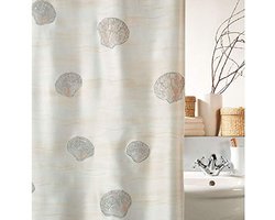 Chique Champagne Douchgordijn 120 x 200 cm, Crème/Beige Polyester