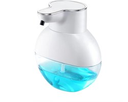 CHIWIN Automatische Schuim Zeepdispenser met Sensor – 400ml – Wandmontage & Tafelmodel – Type‑C Oplaadbaar – Contactloos, Waterdicht & Geluidsarm – Voor Badkamer & Keuken