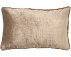 CHLOE | Sierkussen 30x50 cm | Pumice Stone | Beige | Hoii | met duurzame kussenvulling | Luxe woonkussen van hoogwaardige kwaliteit