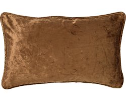 CHLOE | Sierkussen 30x50 cm | Tobacco Brown | Bruin | Hoii | met duurzame kussenvulling