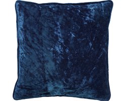 CHLOE | Sierkussen 50x50 cm | Insignia Blue | Blauw | Hoii | met duurzame kussenvulling