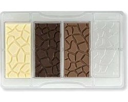Chocolade mal repen met schildpad effect - Decora