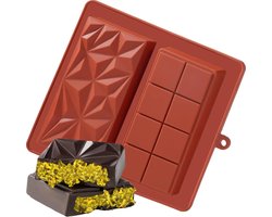 Chocoladevorm voor gevulde repen - Siliconen, Dubai, snacks, zelfgemaakt