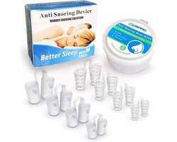 CHPN - Neusspreiders - Anti snurk klemmetjes - Anti snurk - Neus spreiden - Verschillende maten - Stop met snurken - Universeel