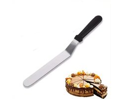 CHPN - Paletmes - Bakken - Palet mes 37CM - Fondant - Zwart - Glaceermes - Gereedschap - Bakker - Koken - Taart bakken - Taartgereedschap - Bakaccessoire