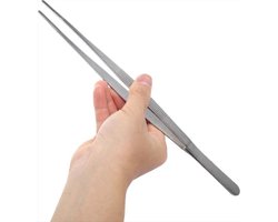CHPN - Pincet - Keukenpincet - Vleespincet - RVS - 30CM - Keukengereedschap - Keukentool - Kok - Keuken spullen - Kookspullen - Gereedschap - Vlees bereiden