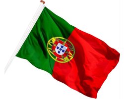 CHPN - Vlag - Vlag van Portugal - Portugese vlag - Portugese Gemeenschap Vlag - 90/150CM - PT vlag - Vlag van Portugal - Lissabon - Portugees - Zonder stok