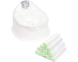 Chuckle 100 Wegwerpzakjes voor Draagbaar Plaspotje - Voorkomt Lekken - Potty - Potje