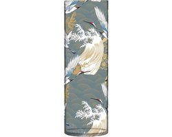 Cilinder Vazen - Bloemen Decoratie - Centrum Stuk - Scherfbestendig Materiaal - 30cm x 10cm - Beige