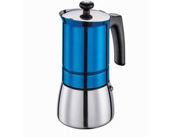 CILIO - Coffee maker - Caffettiera - Espresso koker - TOSCA blue - Inductie