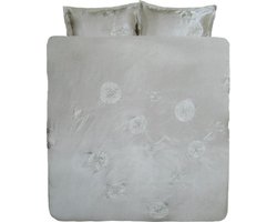 Cinderella Brooklyn Dekbedovertrek - Eenpersoons - 140x200/220 cm - Zilver