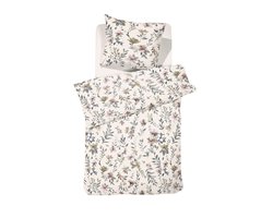 Cinderella Dekbedovertrek Botanica Flanel - Beige - 140x220