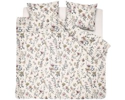 Cinderella Dekbedovertrek Botanica Flanel - Beige - 240x220