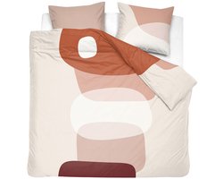 Cinderella Dekbedovertrek Kiezel Flanel - Naturel - 200x220