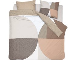 Cinderella Dekbedovertrekset flanel 200 x 200/220 cm kyan terra + 2 kussenslopen 60x70