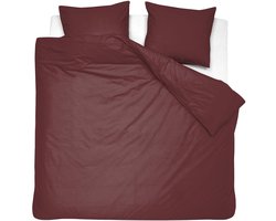 Cinderella Dekbedovertrekset katoen 200 x 200/220 cm weekend bordeaux