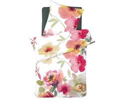 Cinderella Flore Dekbedovertrek - Eenpersoons - 140x200/220 cm - Roze