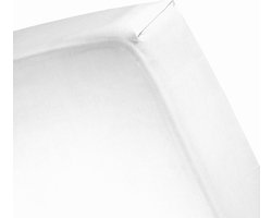 Cinderella Hoeslaken - 1 Persoons - Flanel - 90x200/210 cm - Tot 30 cm hoog - Geschikt voor boxspring - Wit