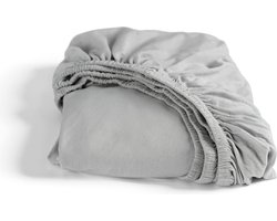 Cinderella hoeslaken - 180x200/210cm - Jersey - Lichtgrijs - Tot 25 cm matrashoogte