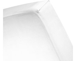 Cinderella Hoeslaken - 2 Persoons - Polyester - Matrasbeschermer - 120x200 cm - tot 25 cm  - Wit