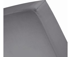 Cinderella Hoeslaken - Geschikt voor Boxspring - Jersey - 160x200 cm - tot 25 cm  - Antraciet