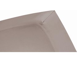 Cinderella hoeslaken jersey 140x200 (30)taupe (tot 25cm)