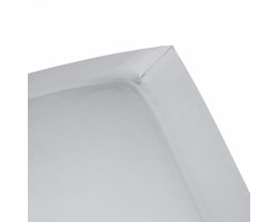 Cinderella - Hoeslaken (tot 25 cm) - Jersey - 70x200 cm - Lichtgrijs
