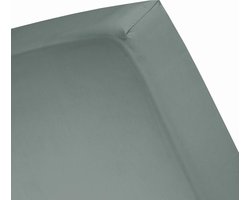Cinderella Jersey Hoeslaken - 1 Persoons - Katoen - Zacht - 70x200 cm - tot 25 cm  - Groen
