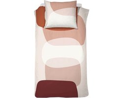 Cinderella Kiezel Dekbedovertrek - Eenpersoons - 140x200/220 cm - Naturel