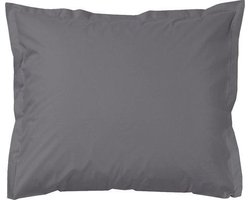 Cinderella Kussenslopen Antraciet (2 stuks) - 60 x 80 cm - Sloop - Slopen