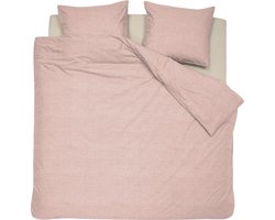 Cinderella Lyn 2-persoons dekbedovertrekset 200x200cm katoen roze + 2 kussenslopen 60x70