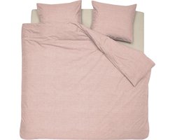 Cinderella Lyn Dekbedovertrek - Tweepersoons - Katoen - 200x200/220 cm - Roze + 2 kussenslopen 60x70