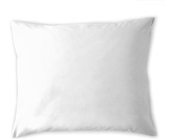 Cinderella Molton Kussensloop - Kussenbeschermer - Set van 2 Kussenslopen met Rits - 60 x 70 cm - Wit