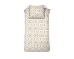 Cinderella - Momentum - Dekbedovertrek - Katoen - 140x200/220 cm + 1 kussensloop 60x70 - Amandel