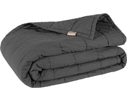 Cinderella Moon Sprei - Bedsprei - 270x270 cm - Extra Zacht - Antraciet