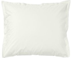 Cinderella Sundays - Kussenslopen - Satijn - 60x70 cm - Ivoor - Set van 2