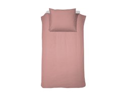 Cinderella Weekend Dekbedovertrek - 1 Persoons - Katoen - 140x200/220 cm - Roze + 1 kussensloop 60x70