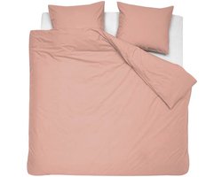 Cinderella Weekend Dekbedovertrek - Tweepersoons - Katoen - 200x200/220 cm - Soft Terra + 2 kussenslopen 60x70