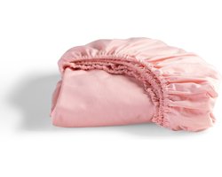 Cinderella - Weekend - Hoeslaken - 100% Katoen - Tot 25 cm matrashoogte - 90x220 cm - Roze