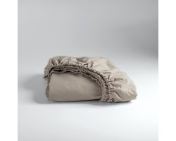 Cinderella - Weekend - Hoeslaken - Tot 25 cm matrashoogte - 160x210 cm - Taupe