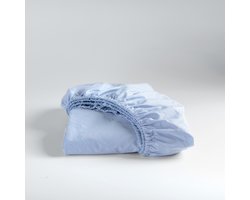 Cinderella - Weekend - Hoeslaken - Tot 25 cm matrashoogte - 90x220 cm - Lichtblauw