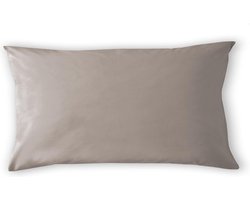 Cinderella Weekend Kussensloop - Met Rits - Set van 2 Kussenslopen - Katoen - 40x80 cm - Taupe